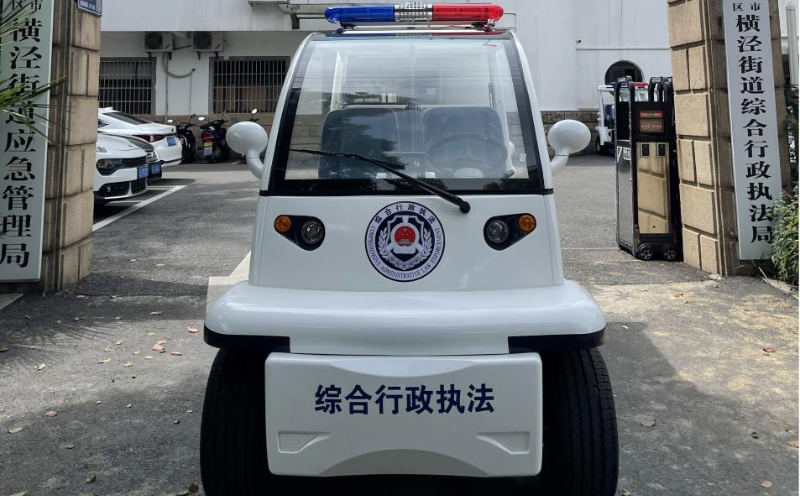 江苏各地纷纷引进电动巡逻车作为城市执法管理工具