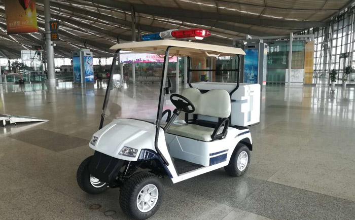 益高新型电动巡逻车成为上海城市新风景